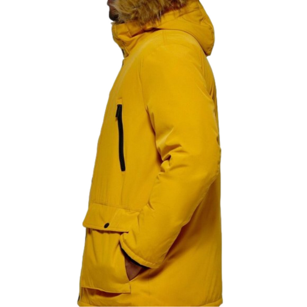 CLUB ROOM Men's Yellow Parker Winter Jacket Water-Resistant NWT Size Large - Picture 4 of 6